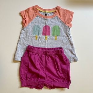 Baby Girl Tea Collection outfit size 12-18 months